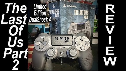 The Last Of Us Part 2 Limited Edition Dualshock 4 PS4 Controller Unboxing & Review
