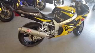 2002 Suzuki GSXR 750 U2562 2002 Suzuki Gsxr 750 For Sale