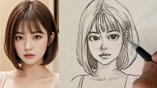 The Easy Way to Draw Faces Using a Reference Photo