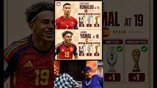 Cristiano Ronaldo at 41 vs Lamine Yamal at 19: The Trophy Debate! 🏆👀