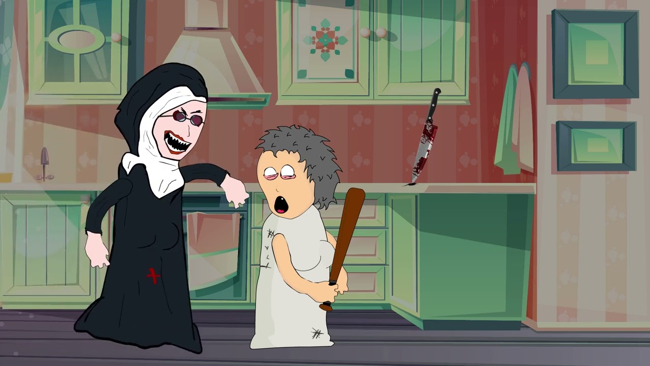 NUN VS GRANNY | Animation 24 of 365