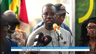 Dimanche 26 avril 2026: Visite du Premier ministreOusmane SONKOà la 26ᵉ édition de la FIARA au CICES