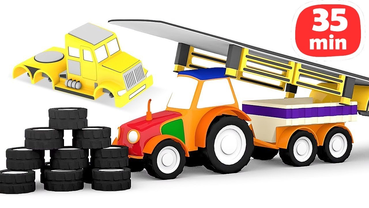 4 Küçük Araba | Bölüm Koleksiyonu | Çocuklar İçin Çizgi Film 🚗🚘🚙🛵