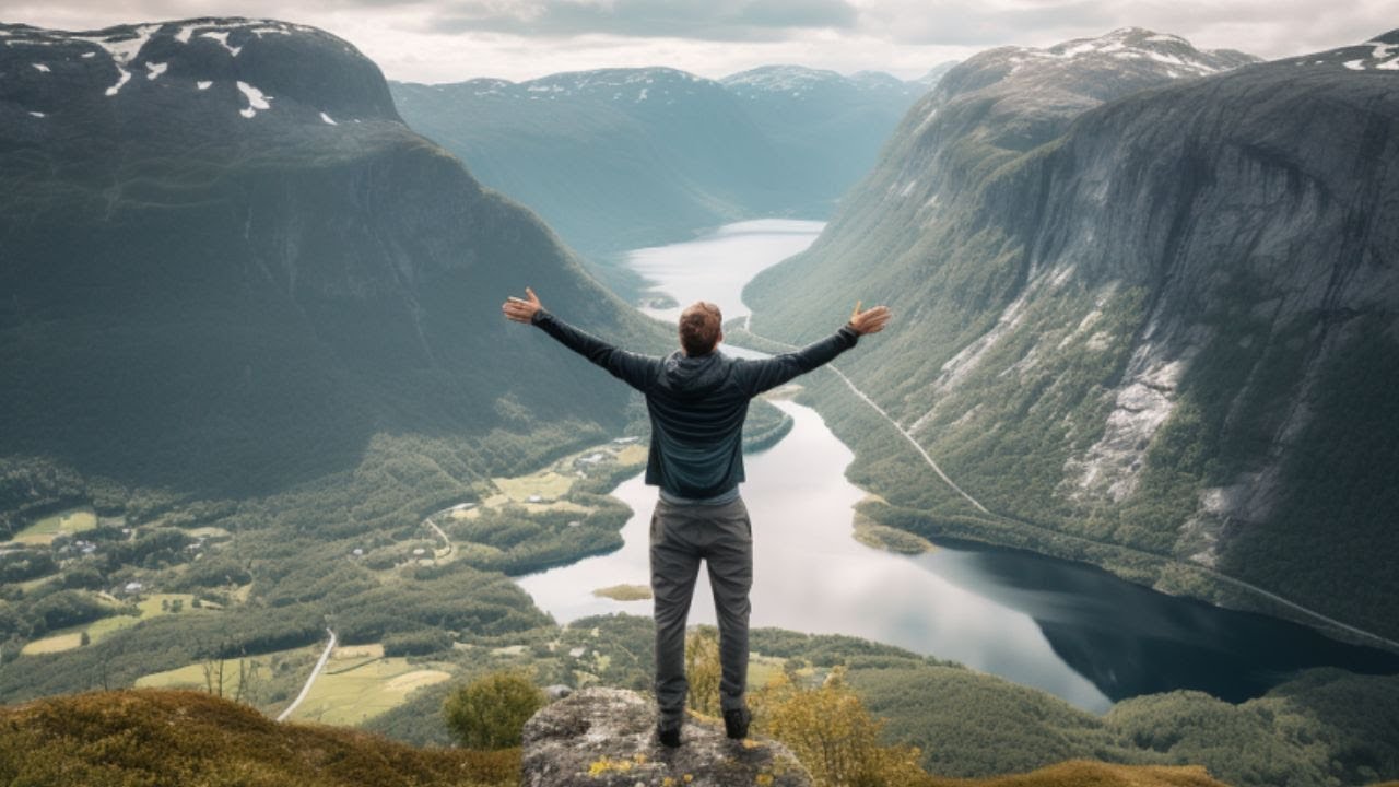 The Silent Hike to Trollstigen, Norway.