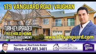 Multi-Generational Living | This Upgraded Vaughan Freehold Townhome is Perfect