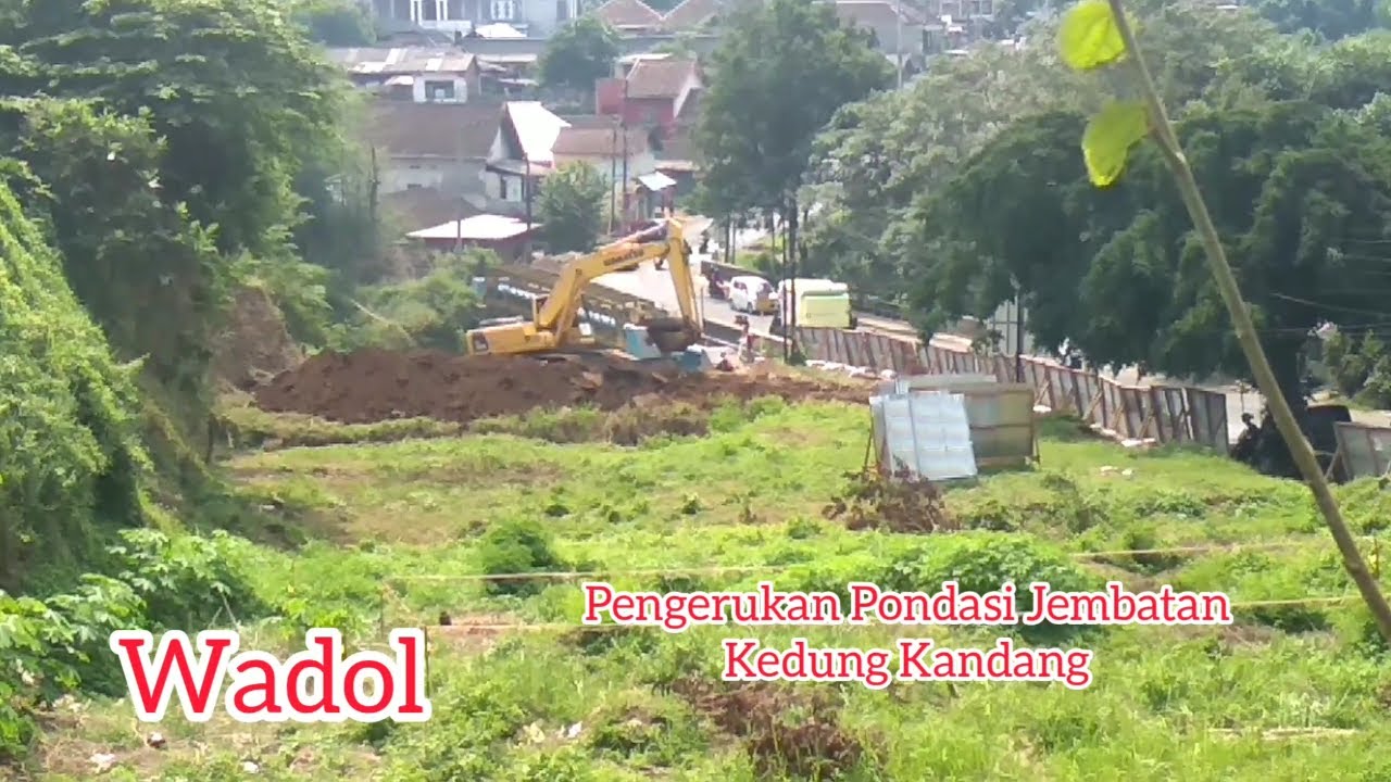 Pengerukan Pondasi Jembatan Kedung Kandang Kota Malang - Wadol Malang