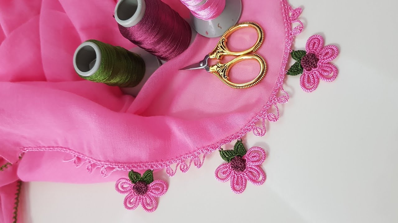 444 - Mekik Oyasını Aratmayacak Tasarım Yalancı Mekik Tığ Oyası Yapımı