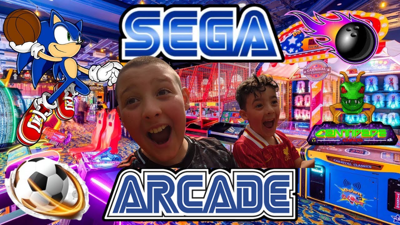 Mega SEGA ARCADE BATTLE - Superbowl UK Widnes