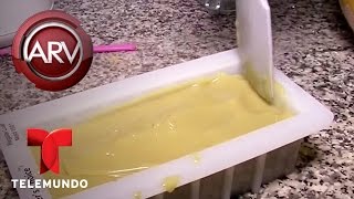 mujer asegura tener la fórmula para fabricar jabones de la suerte al rojo vivo telemundo
