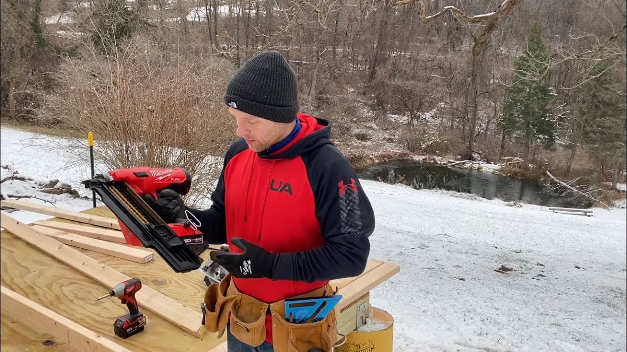 Quick review of the Milwaukee M18 Fuel Battery Framing Nailer Nail