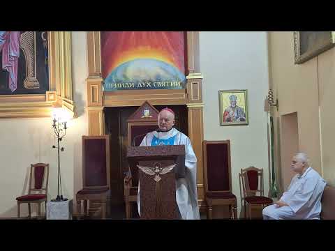 Прев’ю запису: Проповідь Єпископа Яна Собіло на Святій Месі  15.08.2025.