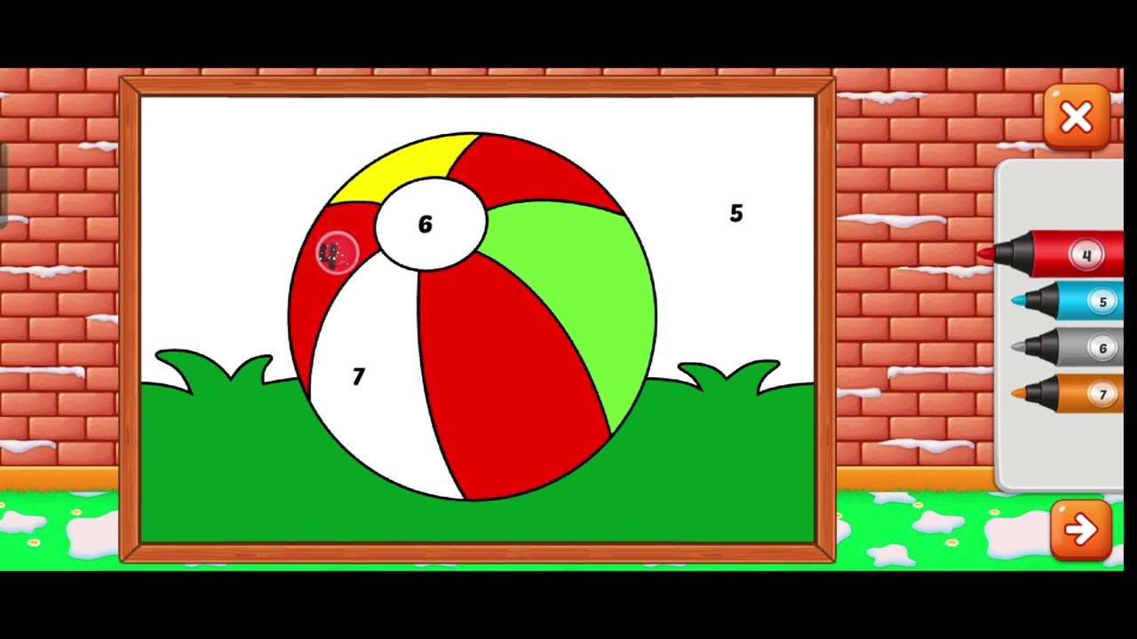 Fun and colorful coloring game for kids 🎨 Learn colors and enjoy creative gameplay!