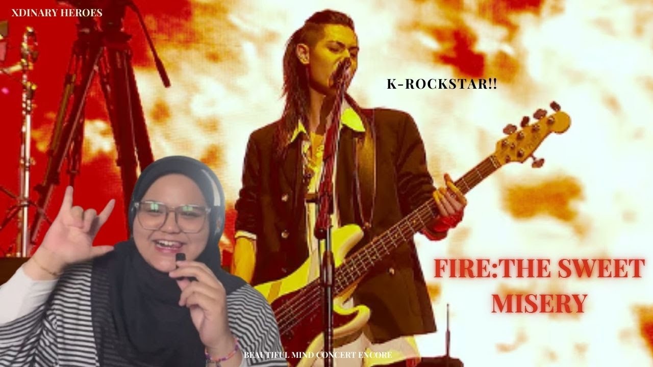 XDINARY HEROES: FIRE (THE SWEET MISERY) LIVE!! | BEAUTIFUL MIND CONCERT TOUR