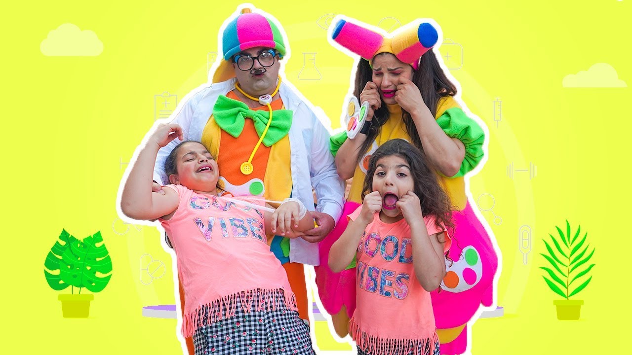 علوش ومروش - واللعب الخطير على الدراجة  - aloush maroush playing with the bike