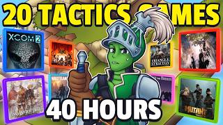 I Played 20 Tactics Games For 2 Hours Each To Find The Best Ones