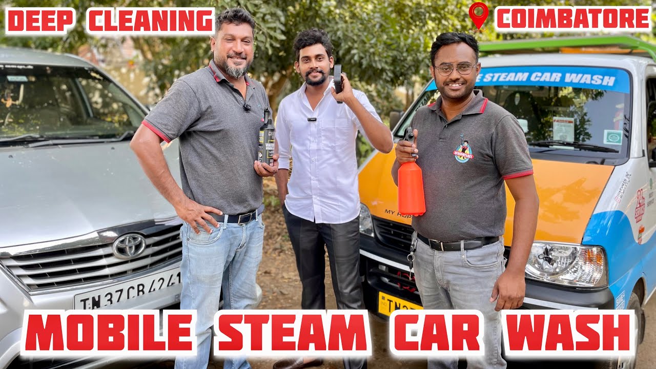 Car Wash Mobile Steam Car Wash Deep Cleaning WashMan INC