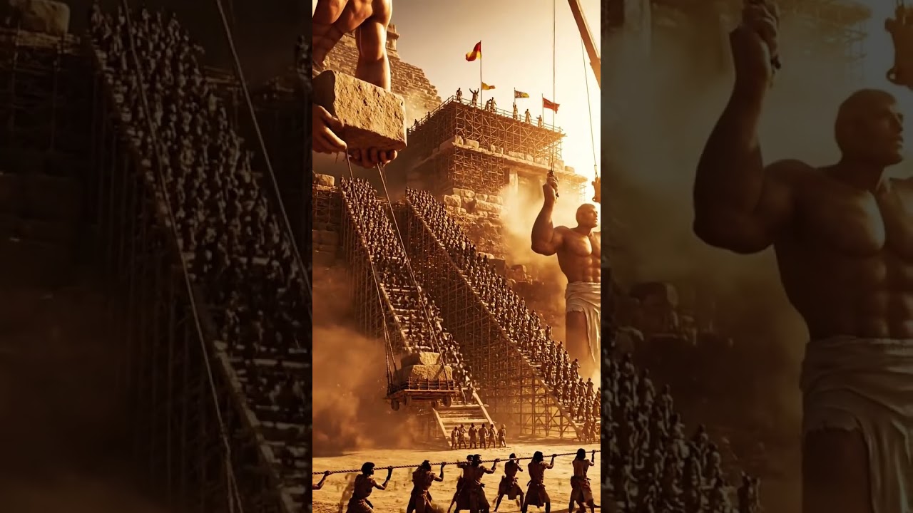 Giants and Humans: The Untold Story of Pyramid Construction