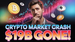 Crypto Market CRASH Explained 🔥  Over $19 B Wiped Out in 3 Days – The REAL Reason Behind It!