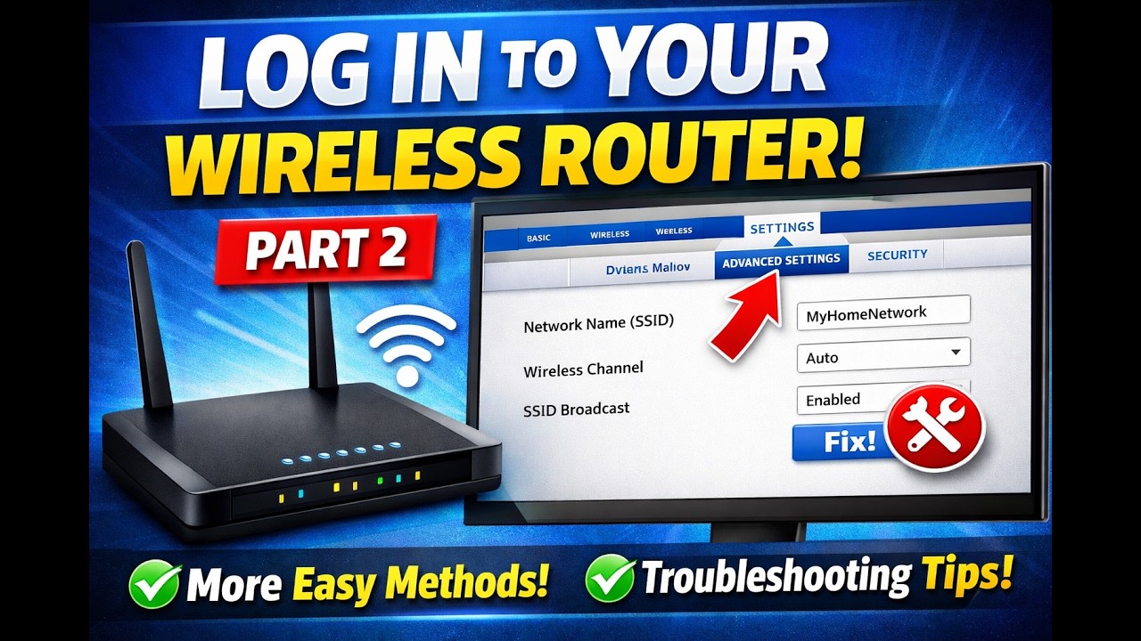 Ogi Router's Setup Wireless Router Login Explained – Easy Setup for Beginners (PART 2 ...