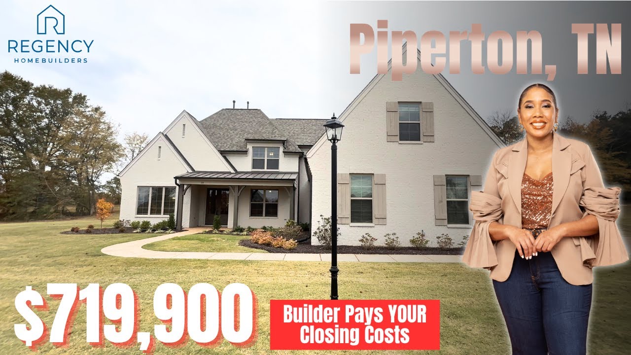Tour This Luxury New Construction Home in Piperton TN | Nearly 1-Acre Lot