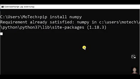 Import Error: No module named numpy