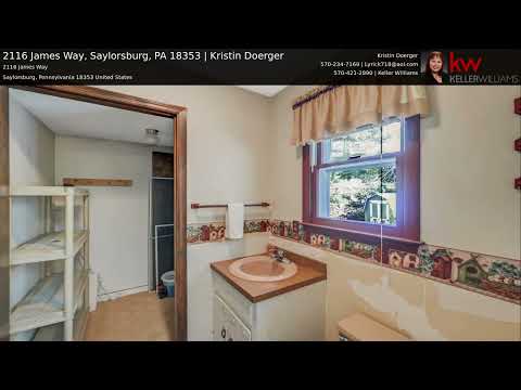 2116 James Way, Saylorsburg, PA home video tour