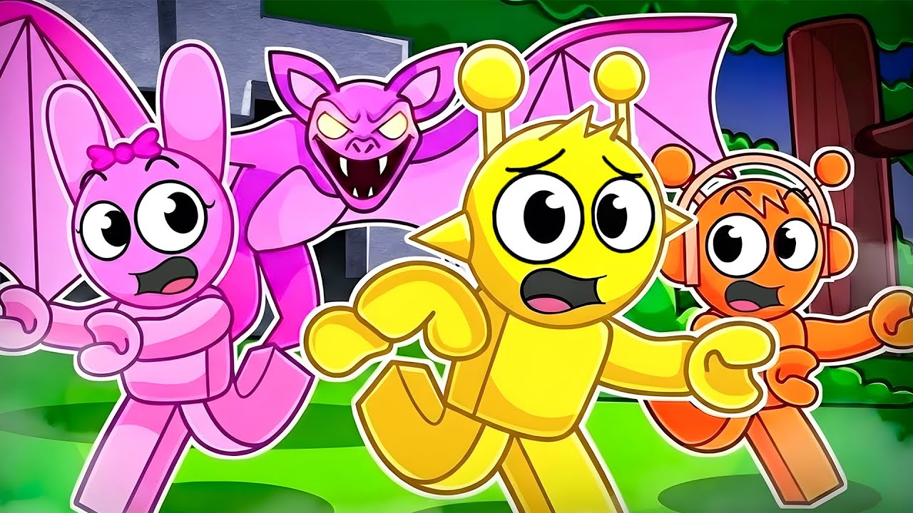 We Found THE BAT MONSTER in 99 Nights in The Forest... | SPRUNKI