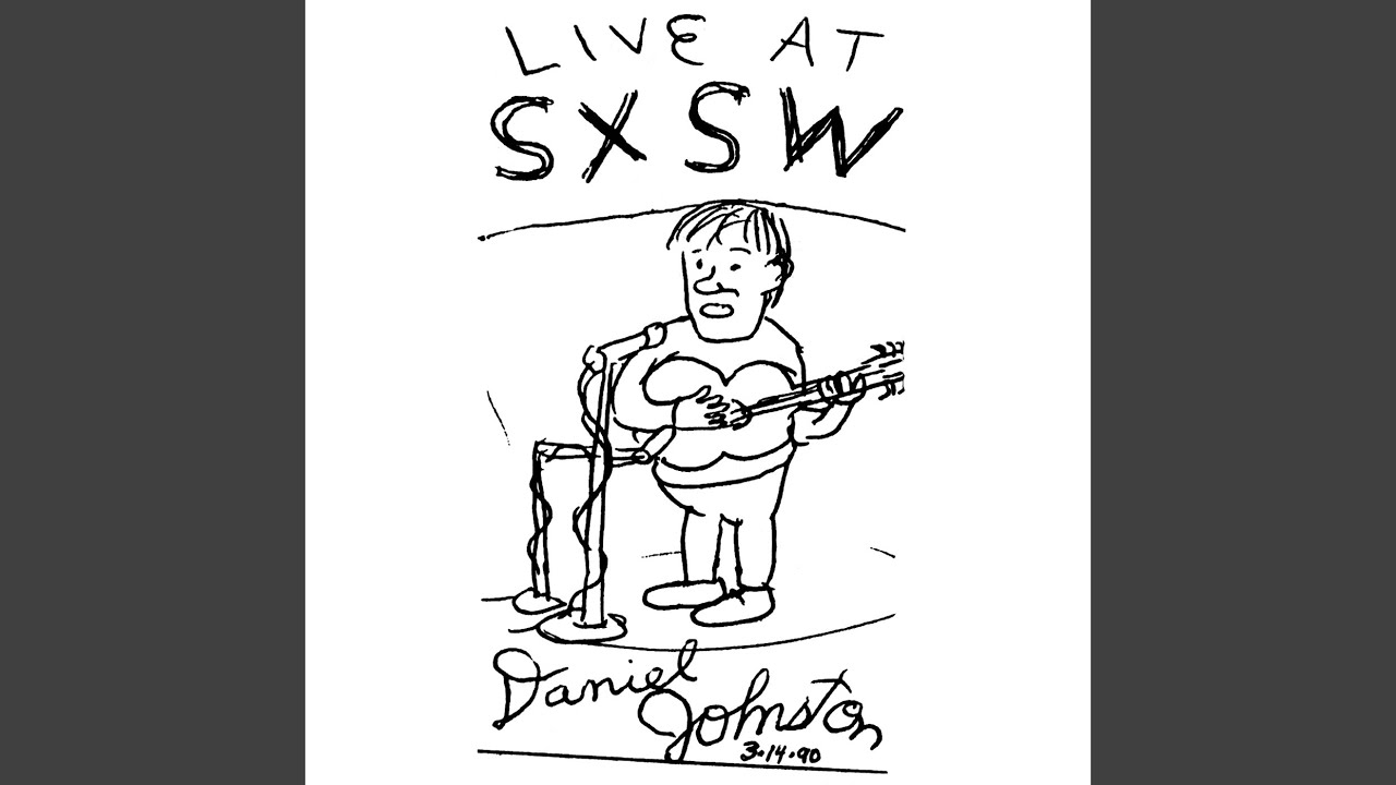 ダニエル・ジョンストン　サイン入りアート ダニエル・ジョンストン サイン入りアート ㅤ Daniel Johnston