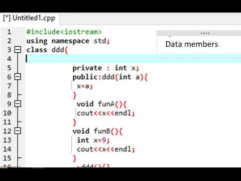 v0017 class data members scope and function local variables and visiblility