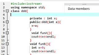 v0017 class data members scope and function local variables and visiblility Profile