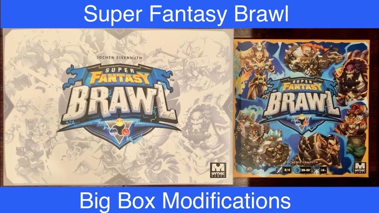 Can You Combine Super Fantasy Brawl Core and Expansion Sets into Big Box?