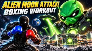 🛸 ESCAPE THE ALIEN MOON BASE! 🥊 Interactive Boxing Workout | Rhythm Game & Immersive Warm Up