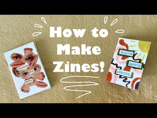 How to Make a Zine - YouTube