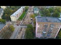 Метро на Виноградарь (весь маршрут). 24.10.2020. Киев. Аэрооблет. 4К 60fps.