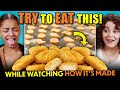 Try To Keep Eating Challenge - How It's Made (Hot Dogs, McNuggets, Imitation Crab, Blue Cheese)