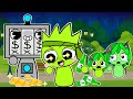 No! Owakcx,stop Casi's gambling! Don't leave your family alone! Sprunki