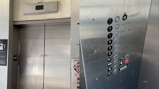 MIP! Scenic KONE Traction Elevators @ 4th Street Garage, San Jose, CA
