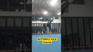 How to BUTTERFLY KICK | Wushu Martial Arts step-by-step Tutorial 🔥 #shorts