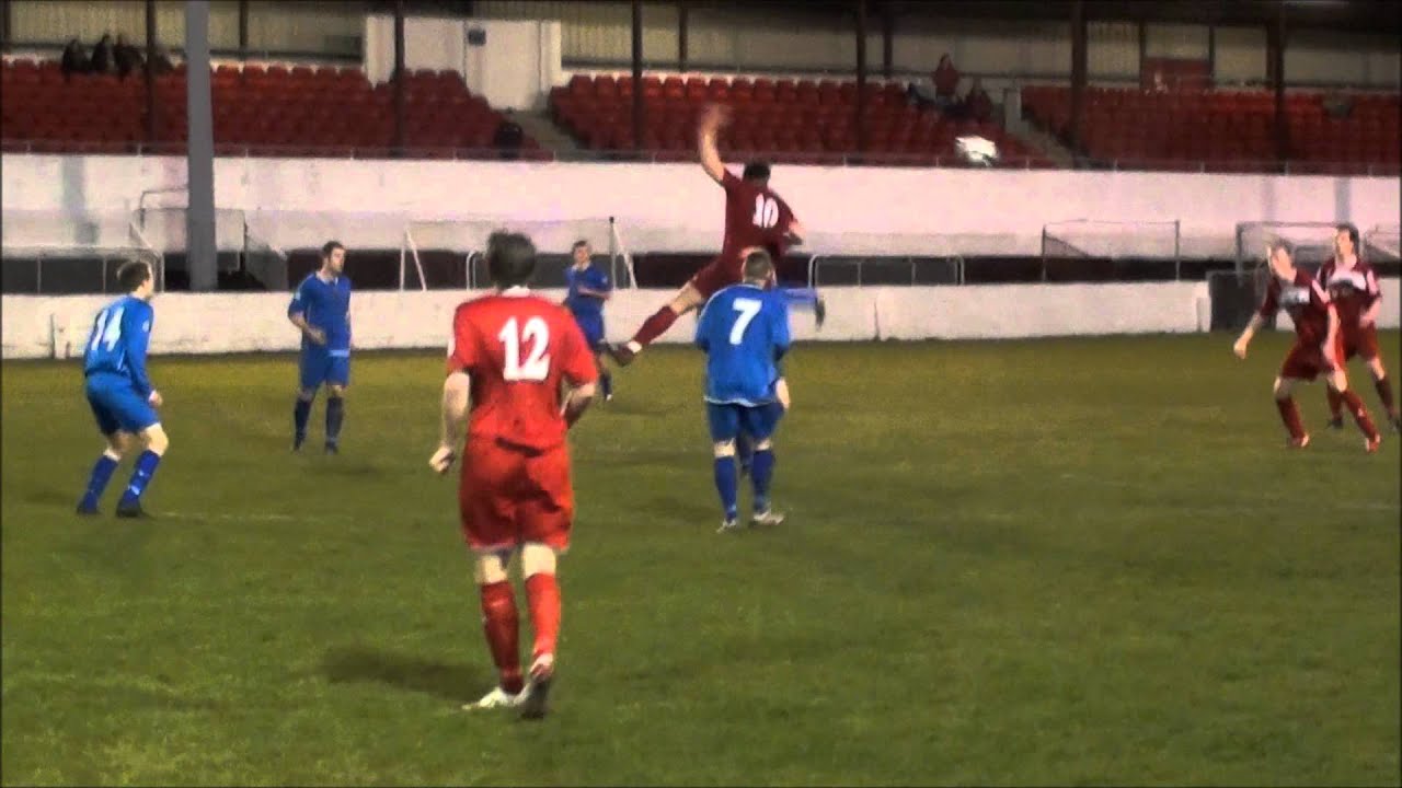 football score Larne v Tobermore utd