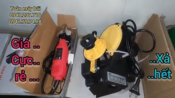 💥Máy mài xích hợp kim siêu rẻ siêu tiện lợi máy mài lưỡi cưa cực nhanh ☎️0947207718 ☎️ 0941787478
