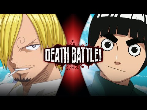 Sanji VS Rock Lee (One Piece VS Naruto) | DEATH BATTLE!
