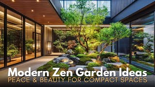 Modern Japanese Garden Design for Small Spaces