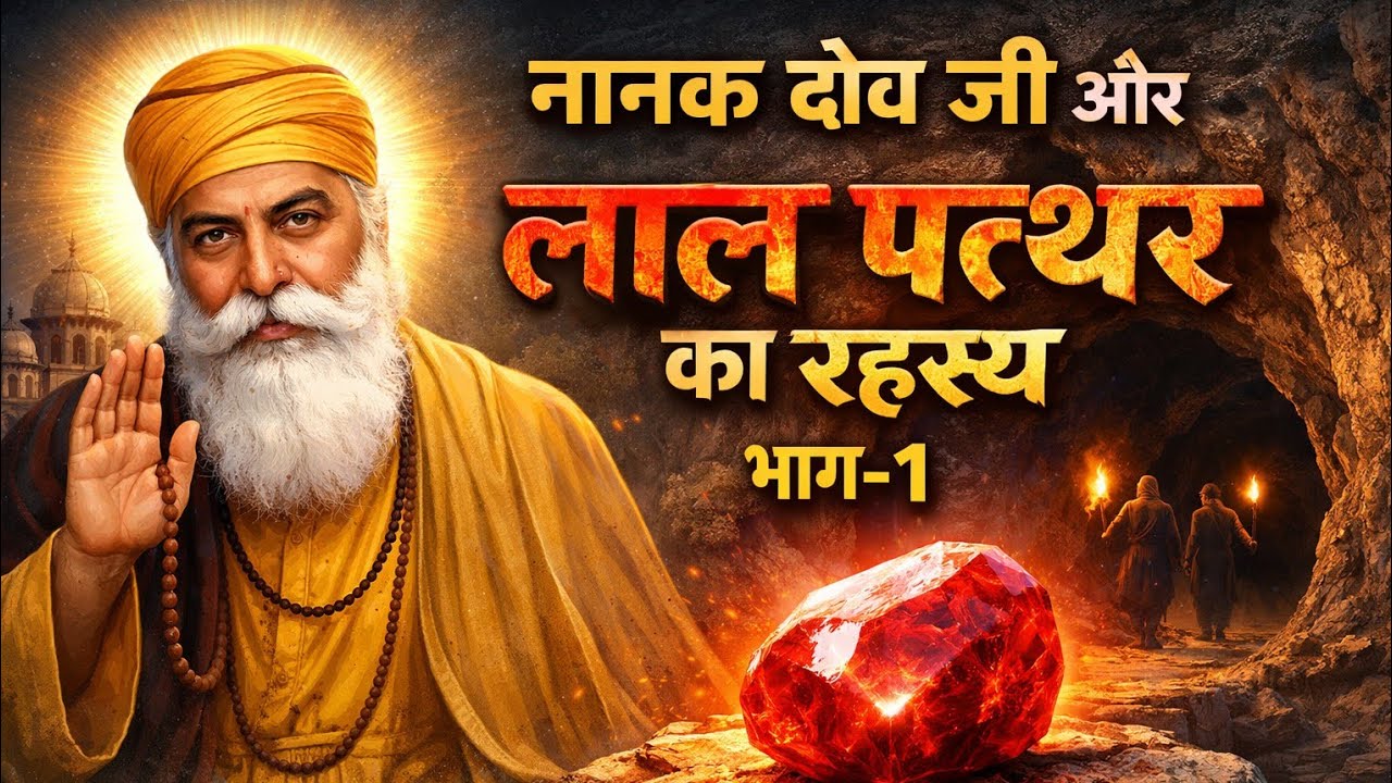 Guru Nanak Dev Ji and the mystery of the red stone, Part -1 गुरु नानक देव जी और लाल पत्थर का रहस्य 