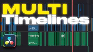 Celebrity MULTIPLE TIMELINES in 1 Project | Davinci Resolve 18 5 Wealth