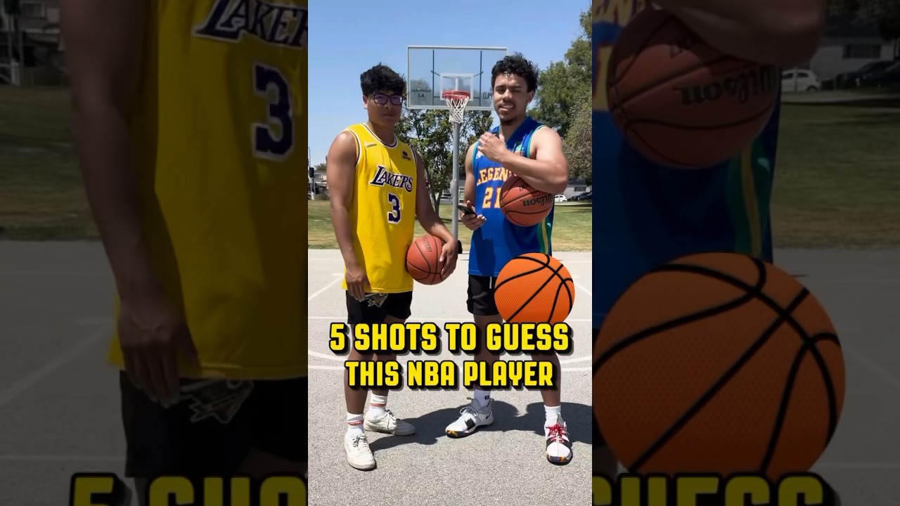 5 Shots to GUESS this NBA player! 🏀 #shorts