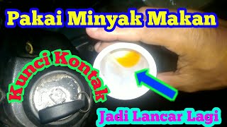 Cara Mengatasi Kunci Kontak Motor Macet Pada Saat Di Kunci Stang