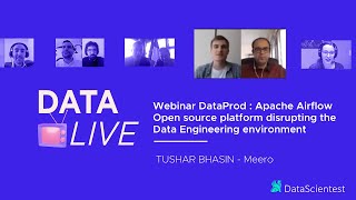 Tushar Bhasin, Data Engineer @Meero How Apache Airflow disrupt the Data Engineering environment