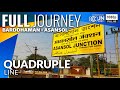 Barddhaman to asansol full journey coverage by memu  eastern railway