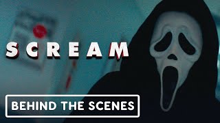 Scream Official Horror Icon Behind The Scenes 2022 Courteney Cox, David Arquette