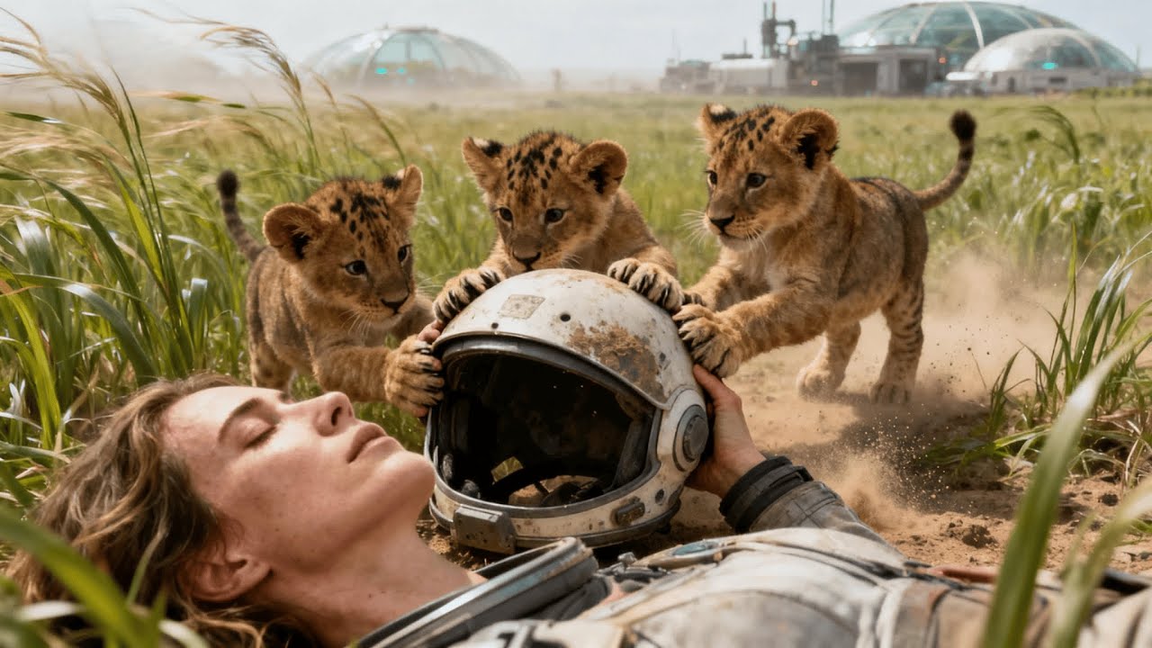 Человек упал в обморок в поле — волчата первыми принесли её шлем | HFY | Научная фантастика